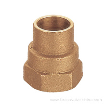 Bronze weld union coupling